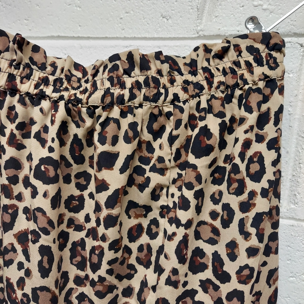 Almost Famous Light Weight Polyester Cheetah Pants - image 6